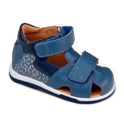 TW-234 (цв.5-синий, 21) Туфли (закр.нос,натур.кожа,съемн.стелька)