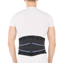 Т.58.93 (S, черный, б/п) Корсет ортопедический на пояснично-крестцовый отдел позвоночника