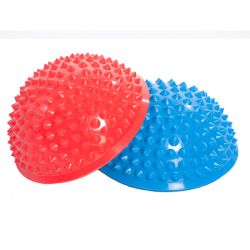 М-513 Полусфера массажная, 16,5 см., красная)