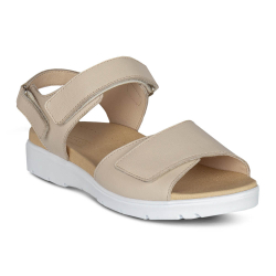 DTD-101 (цв.3-бежевый) Туфли летние открытые (Ремень на велкро)