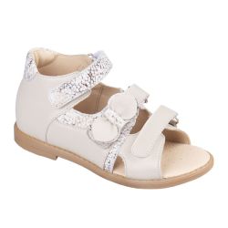 TW-133 (цв.14-светло-бежевый, 26) Туфли (откр.нос,натур.кожа)