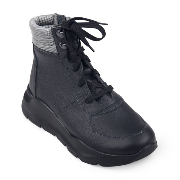 Ботинки женские утепленные с эластичными шнурками DTD-556-1  DOCTOR THOMAS