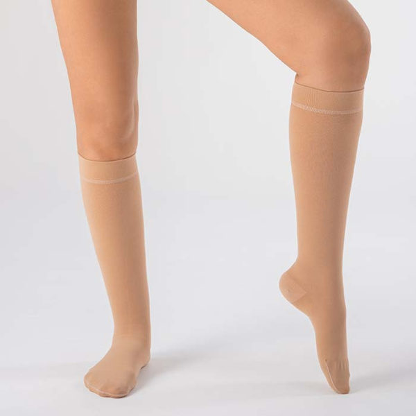 Гольфы компрессионные с закрытым носком, класс компрессии 2, цвет бежевый ТК.911 Evolution ТК.911.21  Evolution